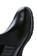 Men's Black Leather Chelsea Boots | Derimod