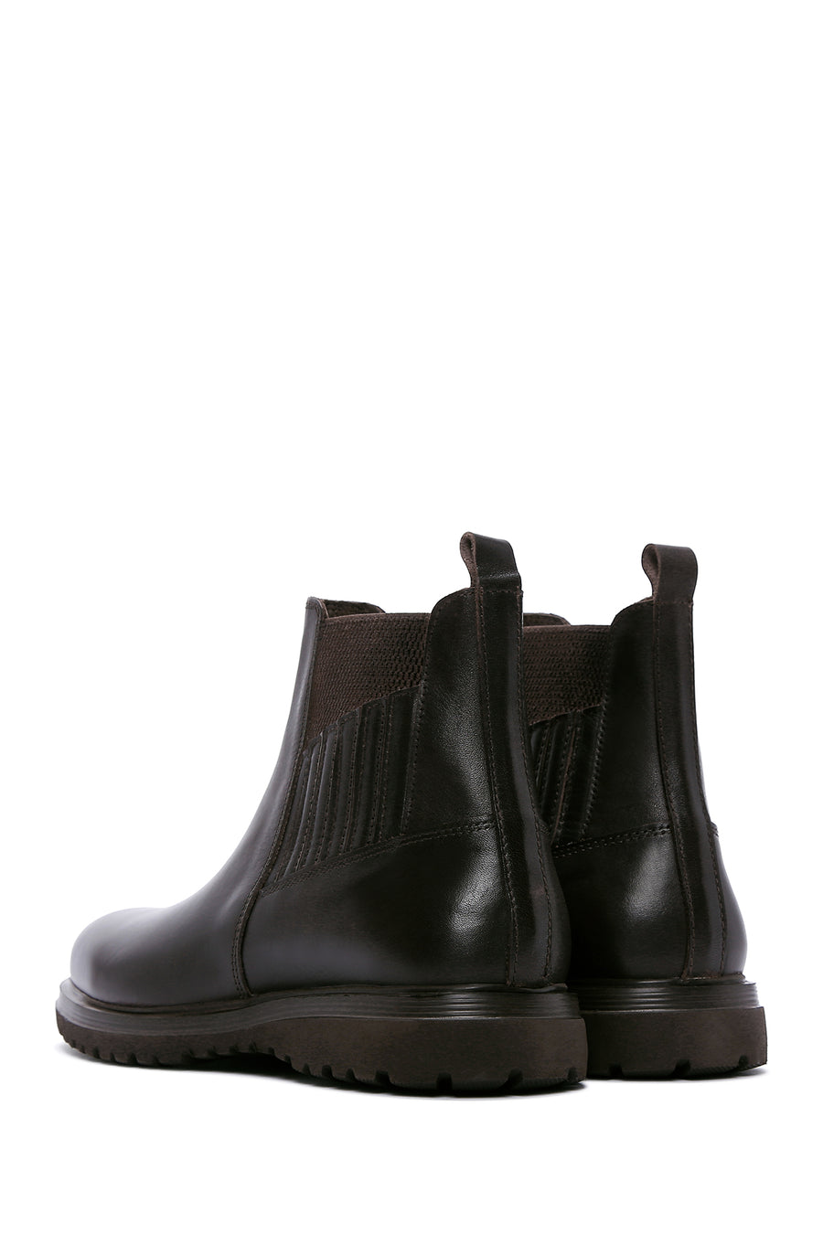 Men's Brown Leather Chelsea Boots