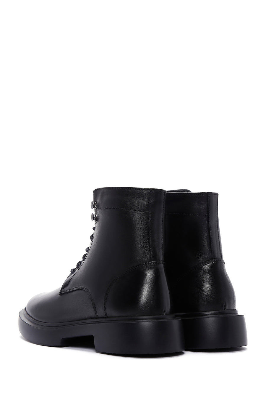 Men's Black Leather Boots