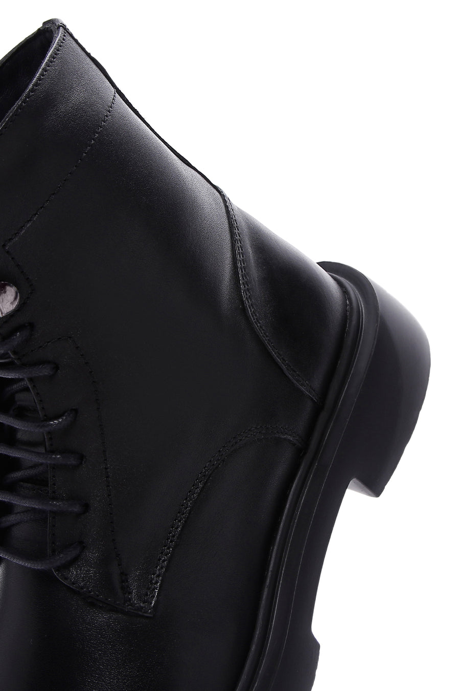 Men's Black Leather Boots