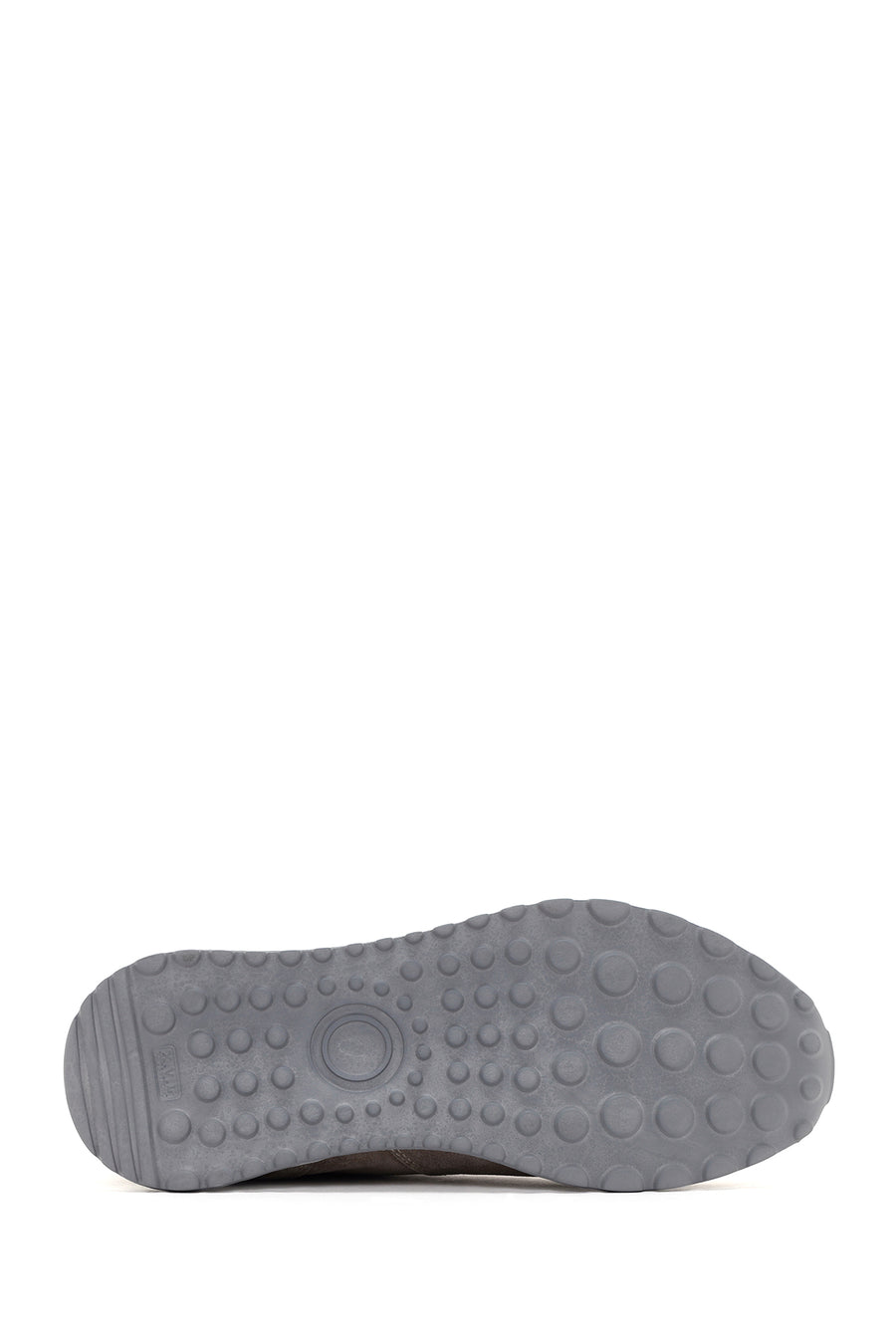 Erkek Vizon Deri Casual Sneaker