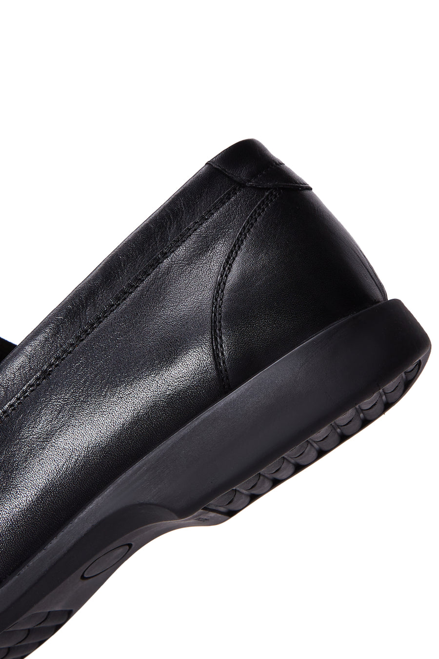Erkek Siyah Deri Casual Loafer