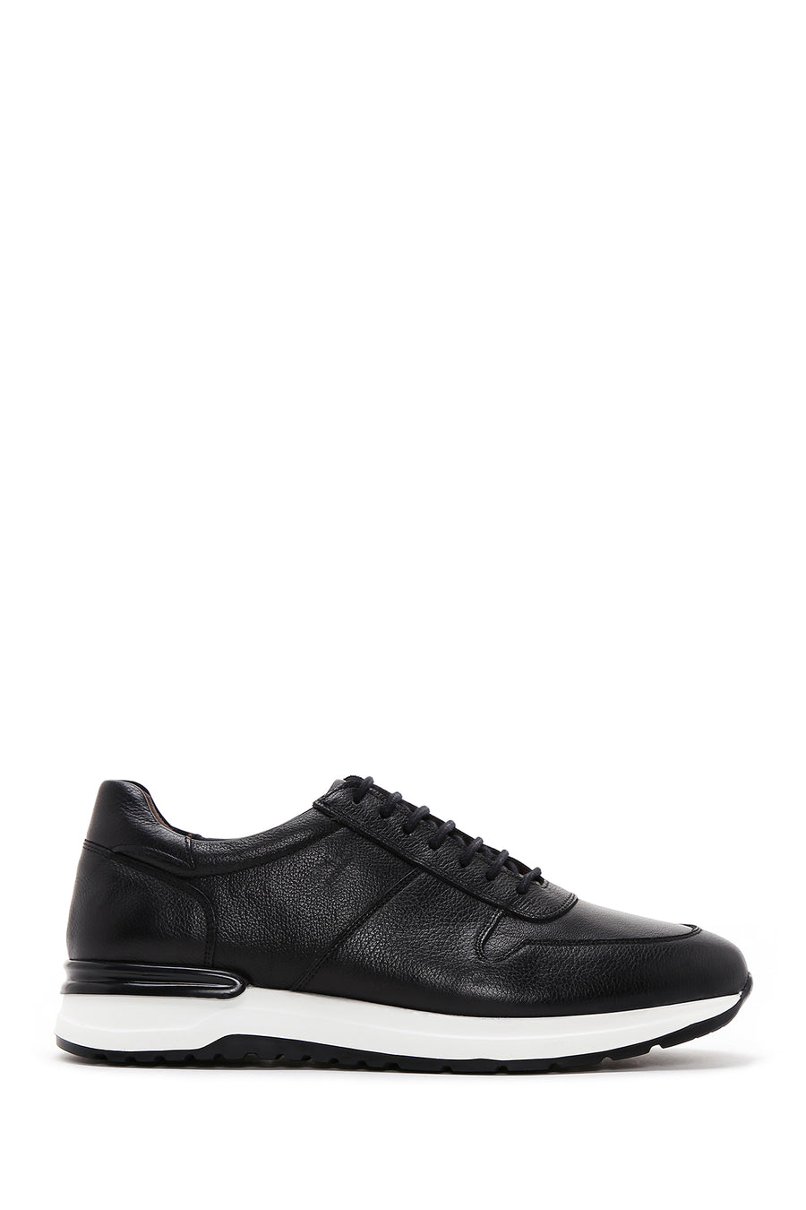 Erkek Siyah Deri Sneaker 23WFD6765FT | Derimod