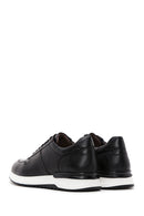 Erkek Siyah Deri Sneaker | Derimod