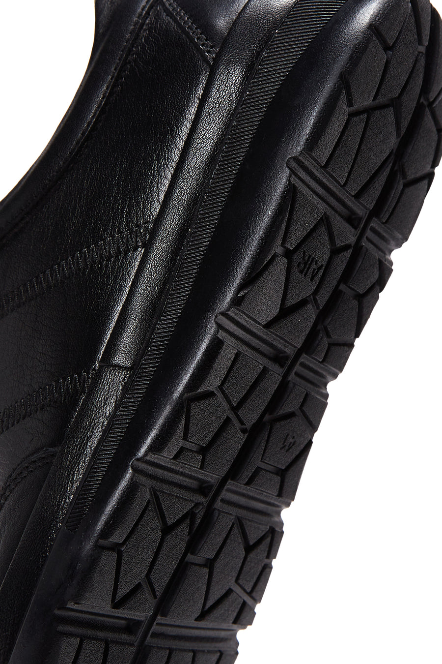 Erkek Siyah Deri Casual Sneaker