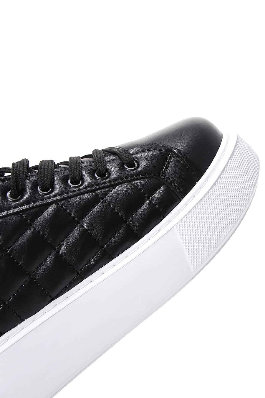 Kadın Siyah Kalın Tabanlı Sneaker