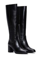 Women's Black Thick Heeled Boots | Derimod