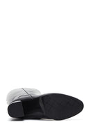 Women's Black Thick Heeled Boots | Derimod