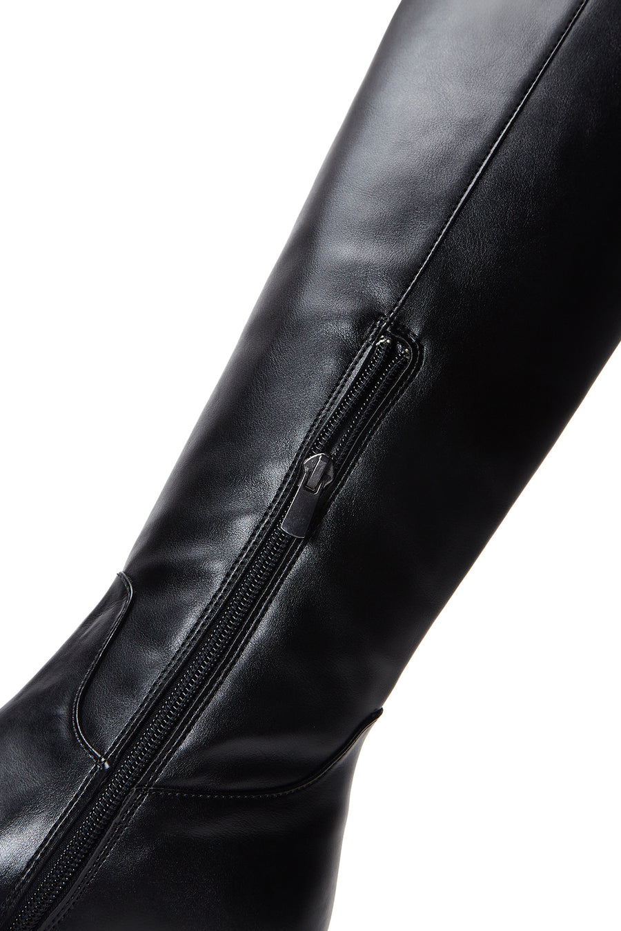 Women's Black Thick Heeled Boots