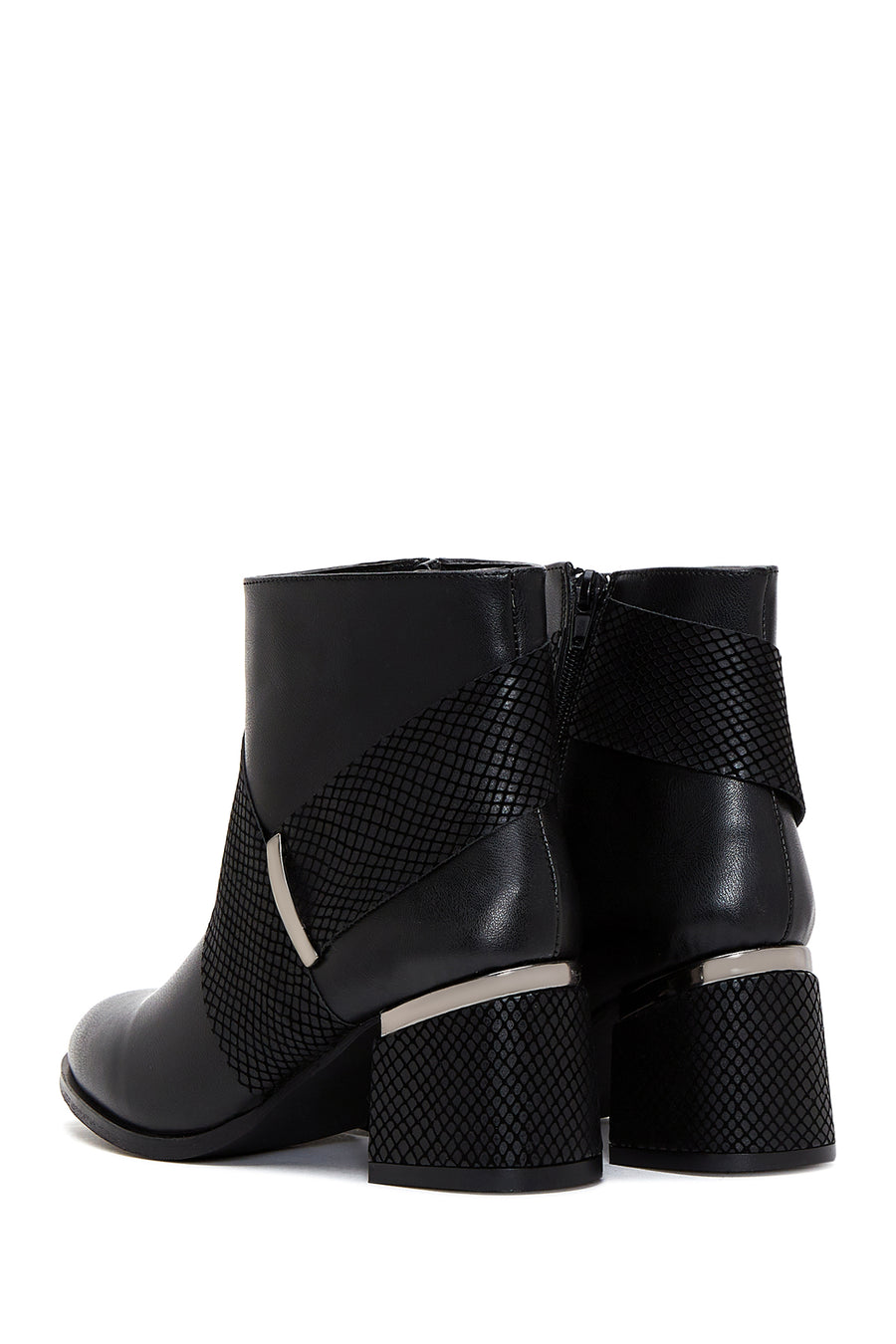 Women's Black Heeled Boots