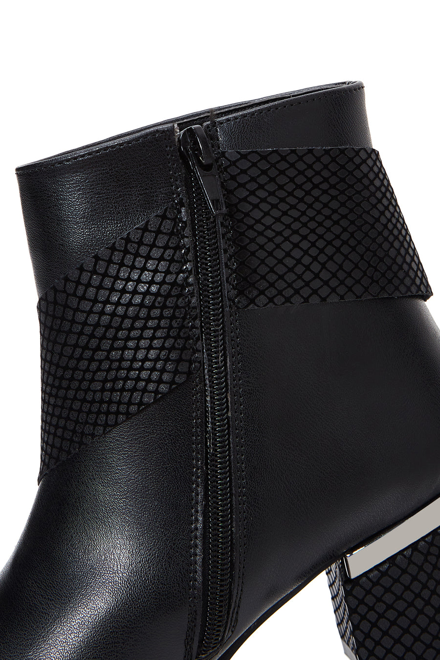 Women's Black Heeled Boots