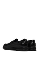 Erkek Siyah Deri Casual Loafer | Derimod
