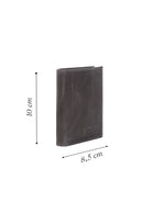 Men's Smoked Leather Wallet | Derimod