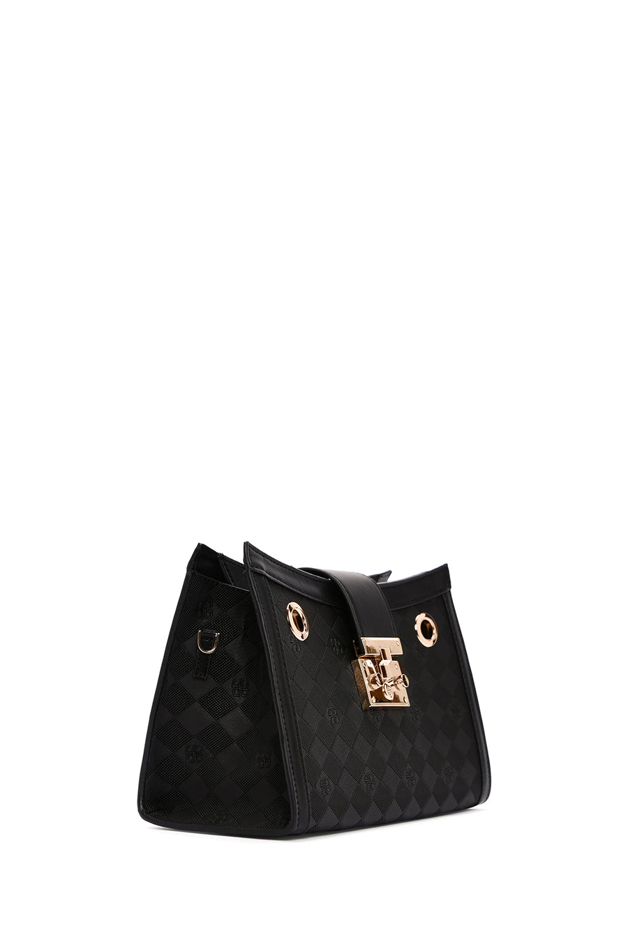 Women's Black Long Strap Shoulder Bag