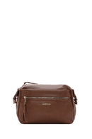 Women's Tan Long Strap Crossbody Bag | Derimod