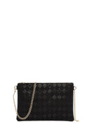 Women's Black Long Chain Strap Clutch Bag | Derimod