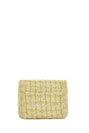 Women's Yellow Long Strap Shoulder Bag with Accessories | Derimod