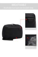 D-Pack Men's Black Fabric Handbag | Derimod