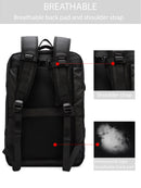 D-Pack Unisex Siyah Teknolojik Kumaş Sırt Çantası | Derimod