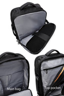 D-Pack Unisex Siyah Teknolojik Kumaş Sırt Çantası | Derimod