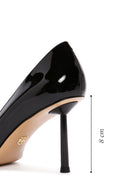 Kadın Siyah Topuklu Deri Stiletto | Derimod