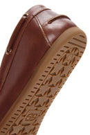 Kadın Taba Deri Maskülen Loafer | Derimod