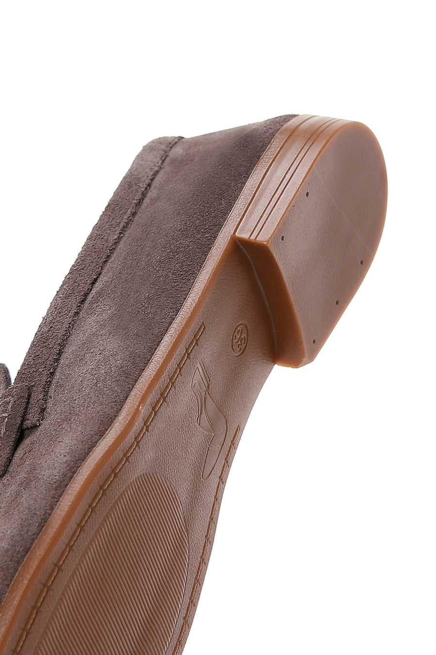 Women's Mink Suede Leather Masculine Loafer
