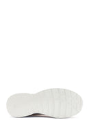 Women's Beige Wedge Heeled Leather Sneaker | Derimod