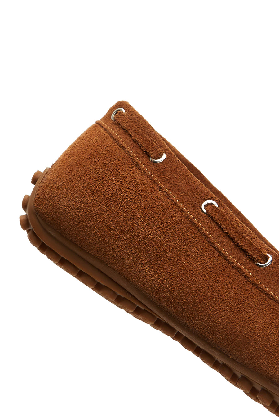 Kadın Taba Süet Deri Loafer