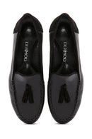 Kadın Siyah Deri Comfort Loafer | Derimod