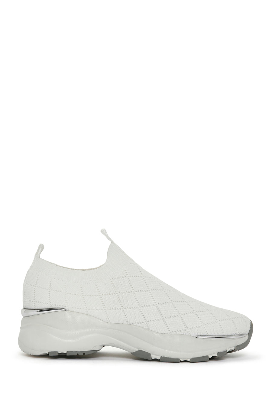 Derimod Zero Kadın Beyaz Kalın Tabanlı Sneaker 24SFD43026F | Derimod