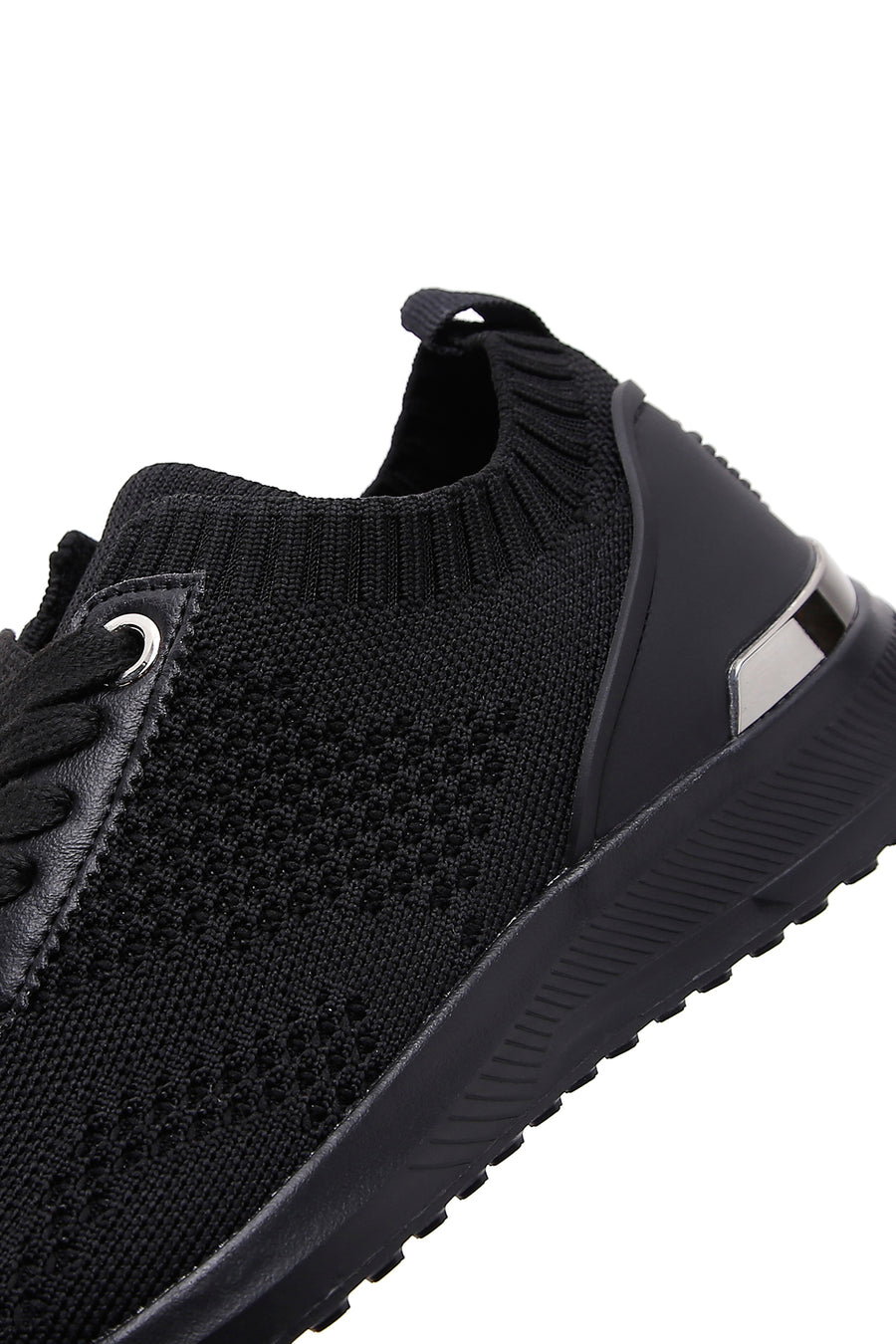Derimod Zero Kadın Siyah Kalın Tabanlı Sneaker