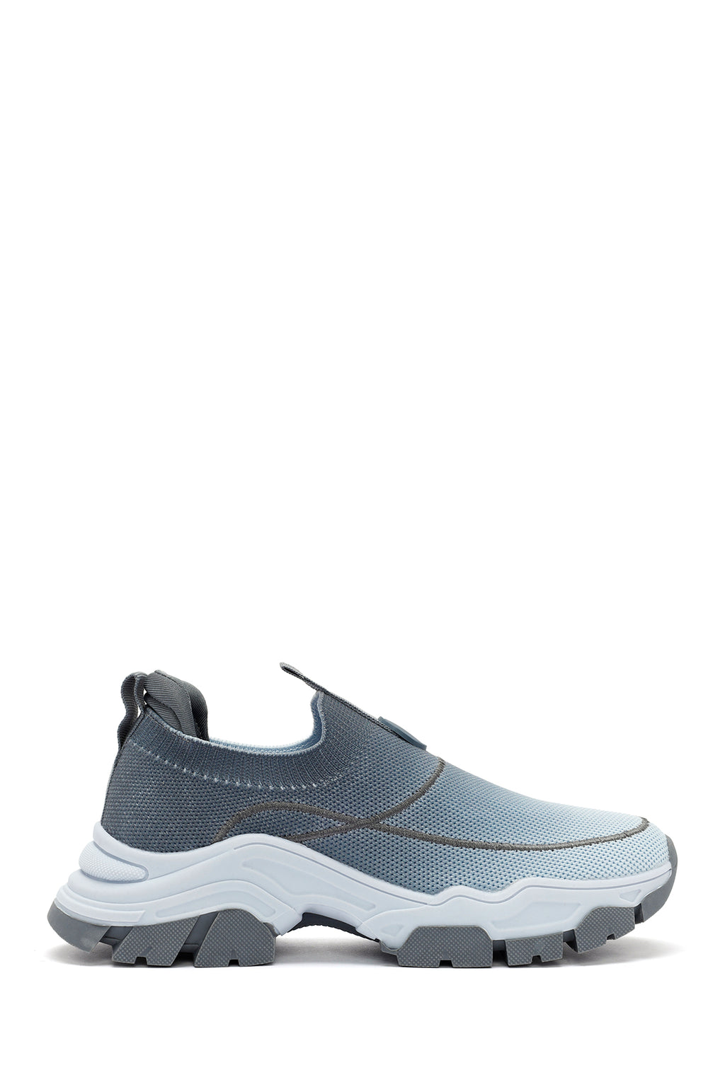 Derimod Zero Kadın Gri Kalın Tabanlı Sneaker