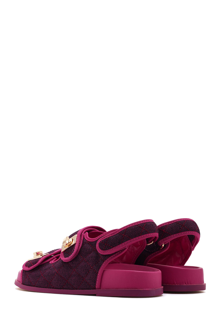 Women's Pink Ankle Strap Sandals