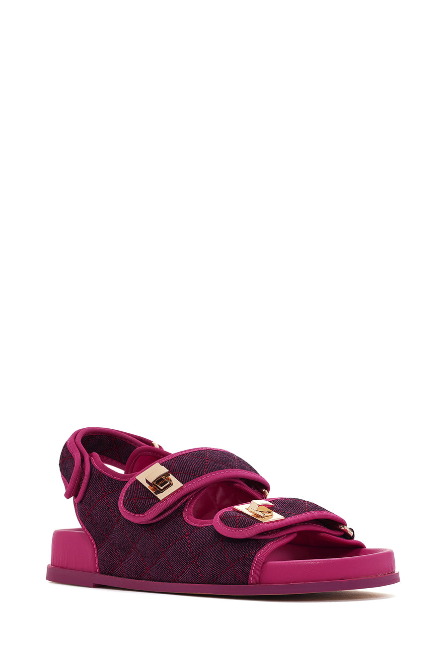 Women's Pink Ankle Strap Sandals