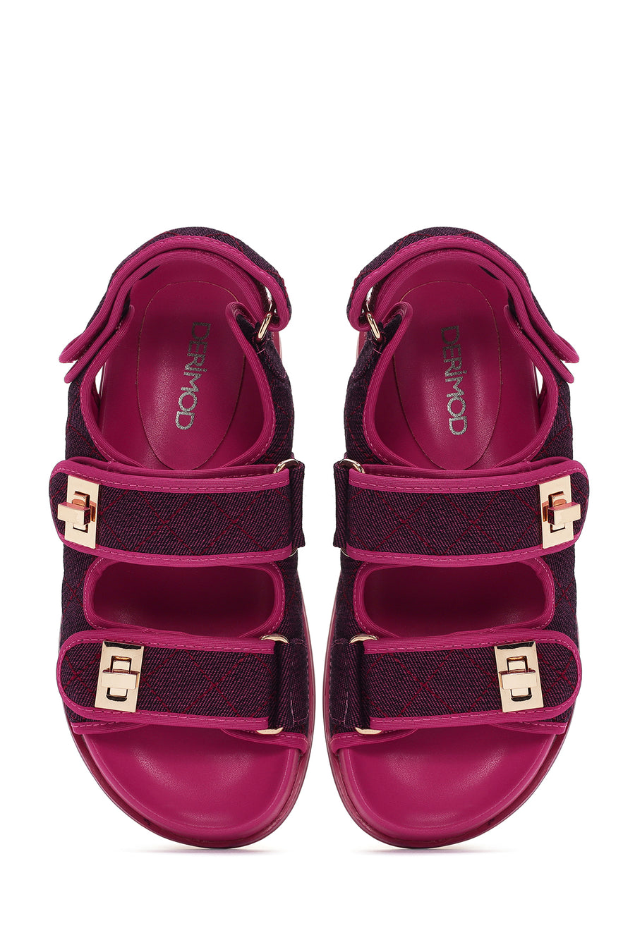 Women's Pink Ankle Strap Sandals