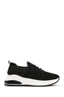 Derimod Zero Women's Black Lace-Up Thick Soled Sneaker | Derimod