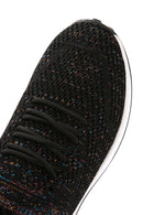 Derimod Zero Women's Black Lace-Up Thick Soled Sneaker | Derimod