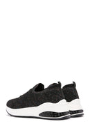 Derimod Zero Women's Black Lace-Up Thick Soled Sneaker | Derimod