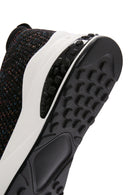 Derimod Zero Women's Black Lace-Up Thick Soled Sneaker | Derimod