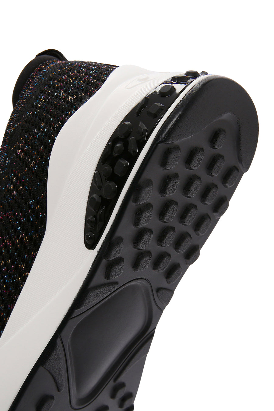 Derimod Zero Women's Black Lace-Up Thick Soled Sneaker