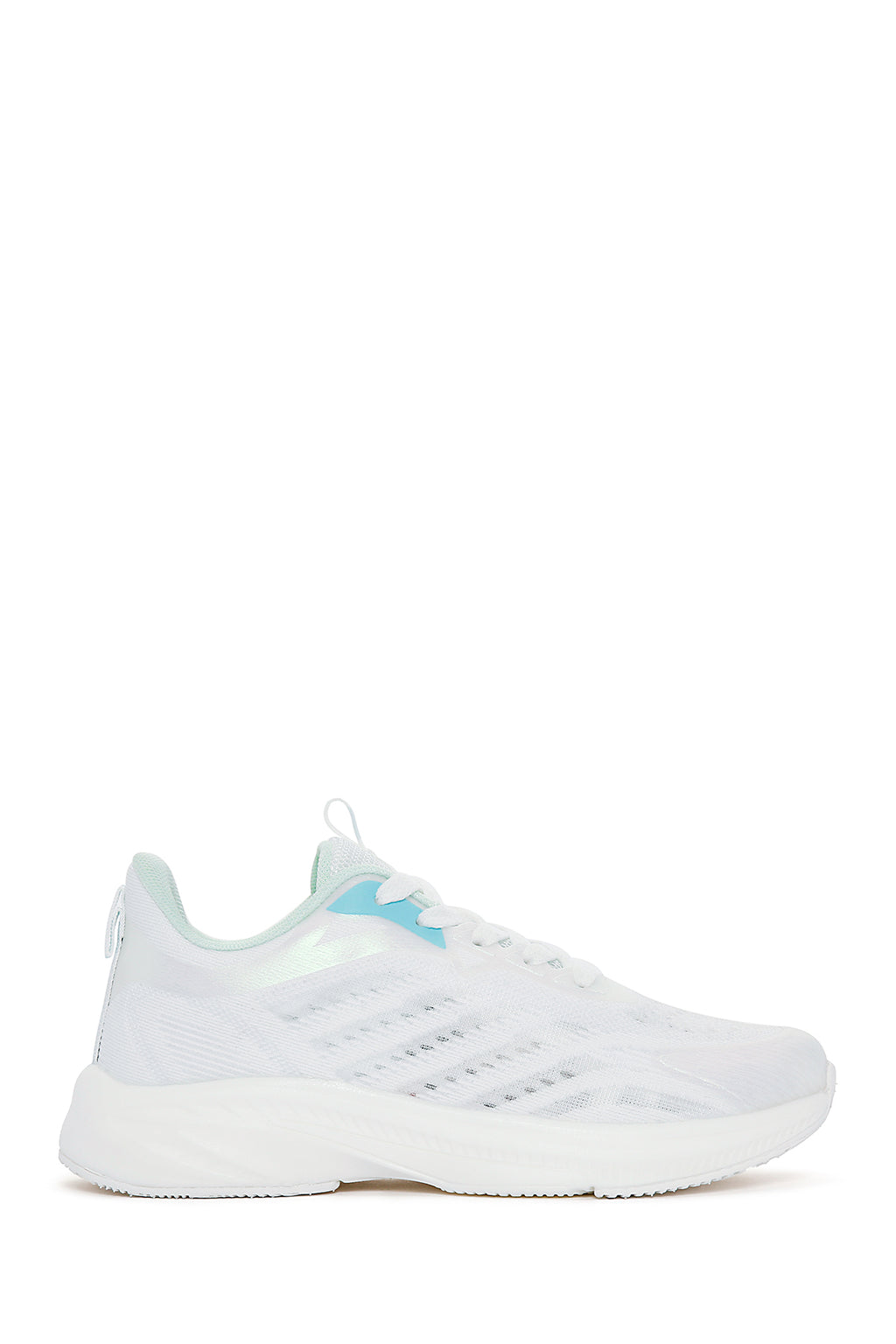 Derimod Zero Kadın Beyaz Bağcıklı Kalın Tabanlı Spor Sneaker