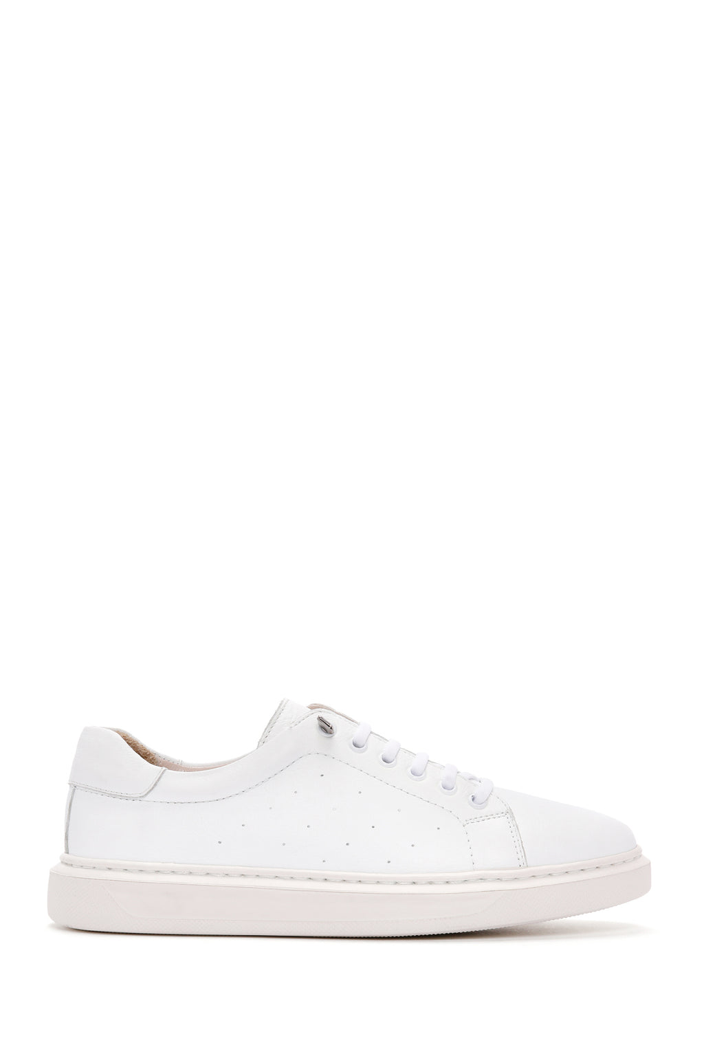 Kadın Beyaz Deri Sneaker