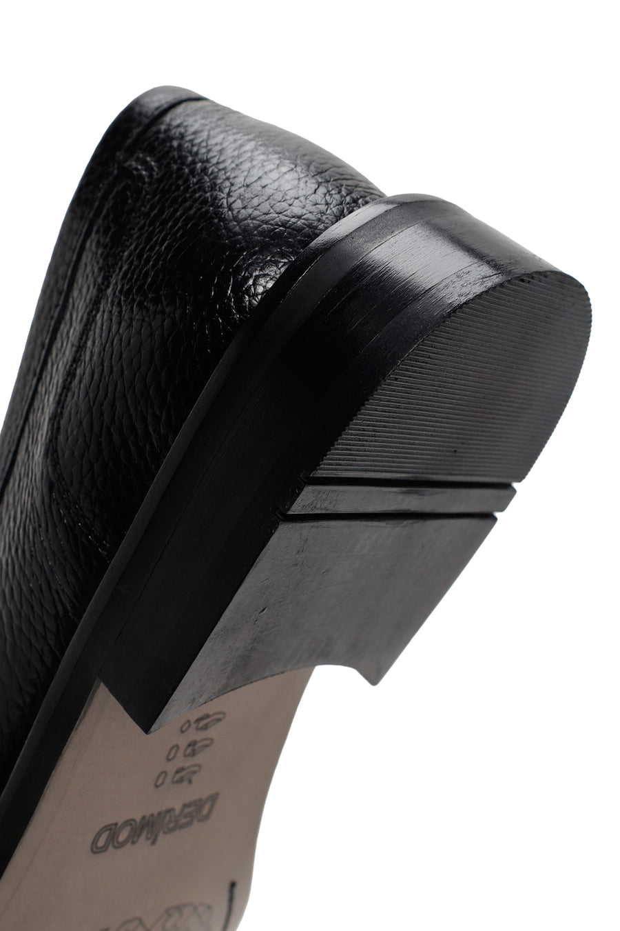 Erkek Siyah Deri Klasik Loafer