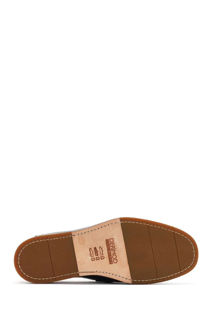 Derimod Black Erkek Siyah Deri Loafer