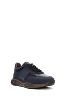 
Men's Navy Thick Sole Lace-Up Leather Casual Sneaker
 | Derimod