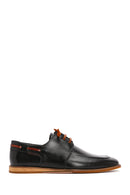 Derimod Black Men's Black Laced Leather Casual Shoes | Derimod
