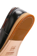 Derimod Black Men's Black Laced Leather Casual Shoes | Derimod
