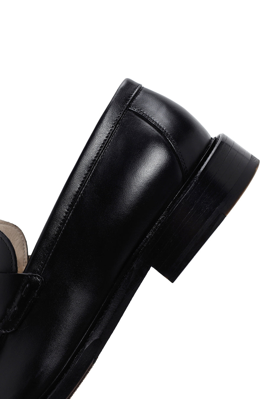 Erkek Siyah Deri Klasik Loafer