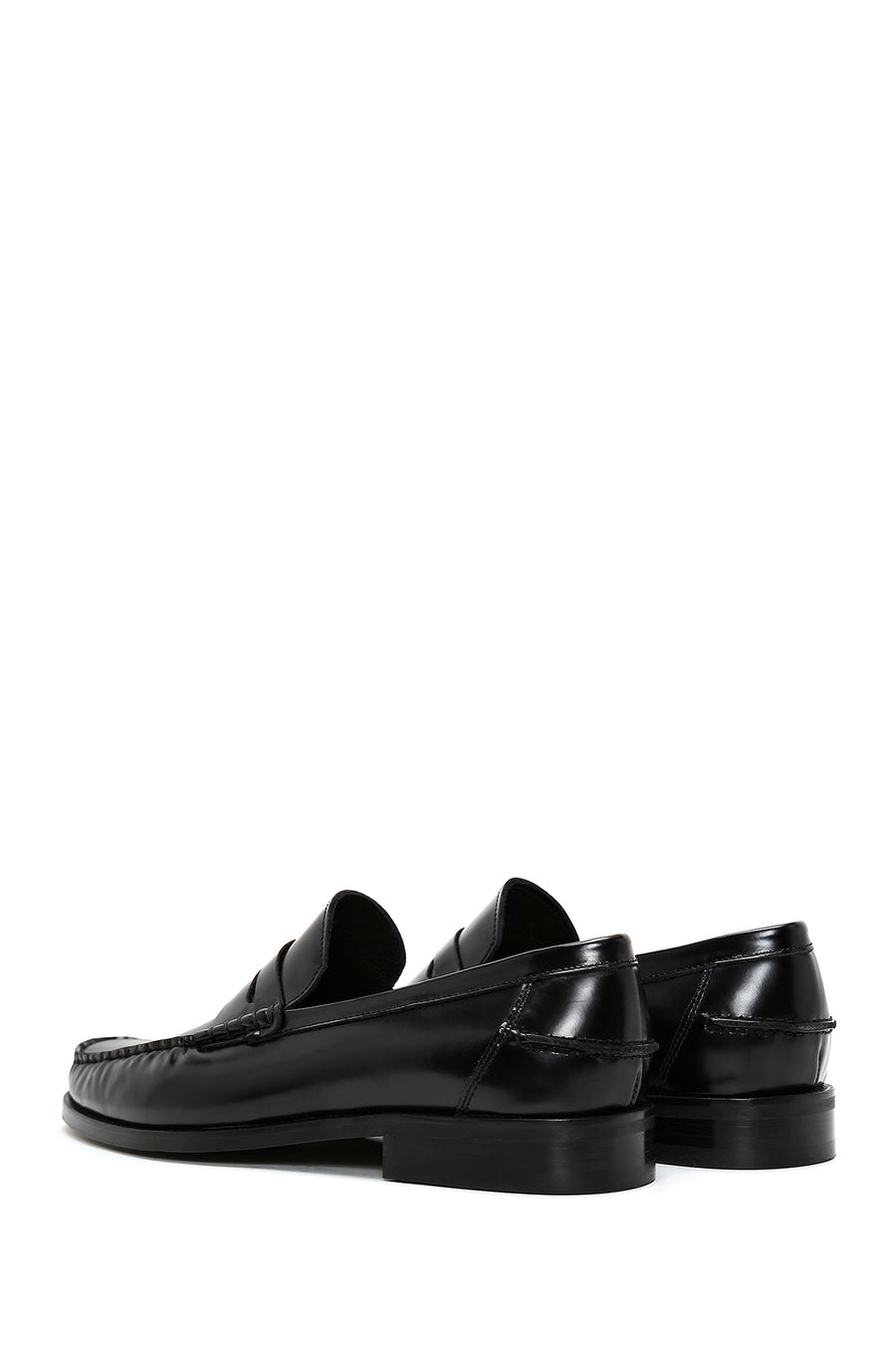 Erkek Siyah Deri Klasik Loafer